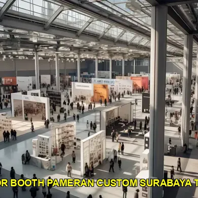 Pameran Tahunan di Surabaya dan Kualitas Booth Pameran Custom